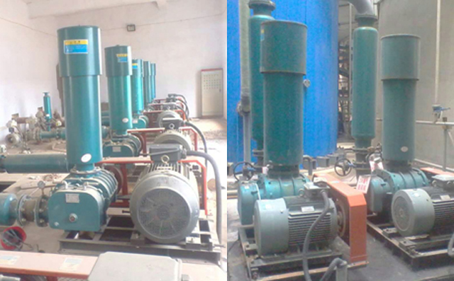 章丘豐源羅茨風(fēng)機在華潤水泥現(xiàn)場使用