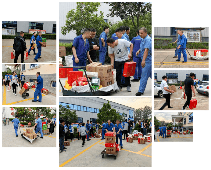 章丘豐源機械提前為員工發(fā)放中秋福利啦！